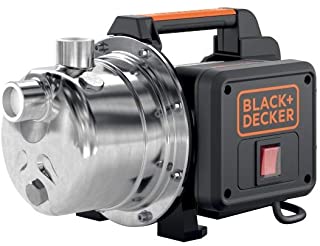 Black+Decker BXGP800XE Bomba Autoaspirante para Aguas Limpias (800 W- Caudal max. 3.500 l-h- Prevalencia max. 38 m)