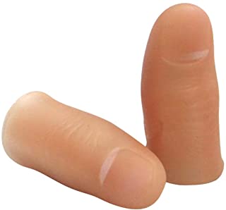 Lámpara LED para dedo Dedos mágicos Thumbs Light- Magic Light up Finger Truco mágico- Finger Fake- Herramienta para broma Toy para Halloween 2 Dedos