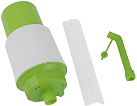 Nuevo para galón Botella de Agua Potable embotellada Prensa Manual Extensiones de dispensador de Bomba Herramienta de Grifo de Tubo extraíble - Verde y Blanco