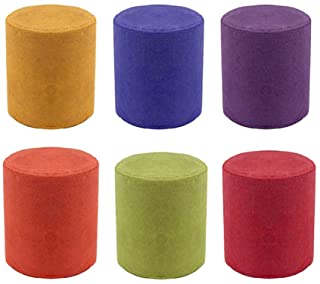 Phnirva Pastel de Humo de 6 Colores- Redondo- Accesorios de fotografía- Escenario de Cine- Fiesta- Efecto de Humo