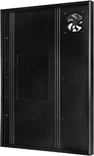 Calentador solar de aire Nakoair Colector OS22 (Negro) 550W Acondicionador Ventilador de extraccion Secador Panel de calefaccion de espacios Deshumidificador Bomba de calor Agua de ventilacion