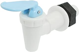 De repuesto blanco y azul de plastico grifo de dispensador de agua