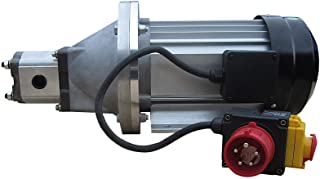Generador hidraulico LSA5500-400 V- motor electrico 3-5 kW con bomba hidraulica de engranaje- para cortar lena