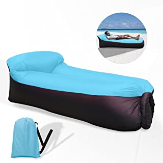 hinchable sofa sofa- impermeable – Tumbona Inflable Air sofa hinchable portatil Outdoor sofa para interior- ocio- Viajes y piscina
