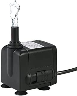 Hylotele AC220-240V Mini Miniatura Bom ba de Agua AC- Bomba de Agua Sumergible para la Piscina de la Fuente Bombas para Estanques y Jardines de Agua 450L-H