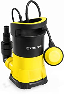 TROTEC Bomba Sumergible para Agua Clara TWP 4005 E (0-4 kW)- MAX. 7000 l-h- 7-5 m Altura de impulsion MAX- Tamano de Grano: 5 mm