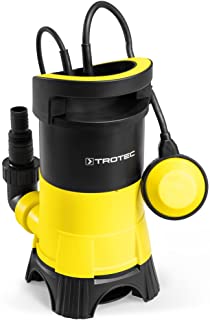 TROTEC Bomba Sumergible para Agua residuales TWP 4025 E (0-4 kW)- MAX. 7500 l-h- 5 m Altura de impulsion MAX- Tamano de Grano: 5 mm